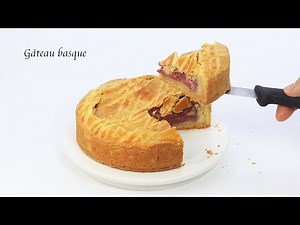 French Basque Cake Recipe GÂTEAU BASQUE