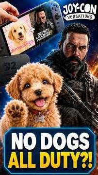 Nintendo Forgot Nintendogs AND Call of Duty! #gamingshorts #Nintendogs #callofduty #switch2