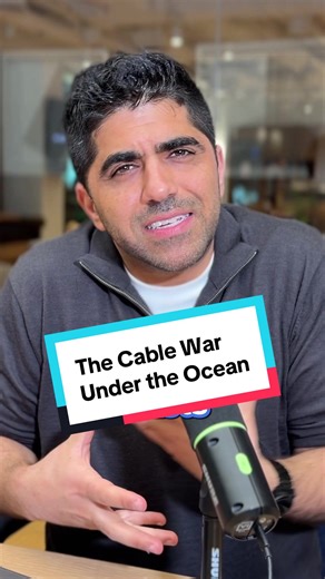 The war under ocean. #cables