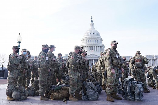 Who can call in the National Guard to Washington DC?