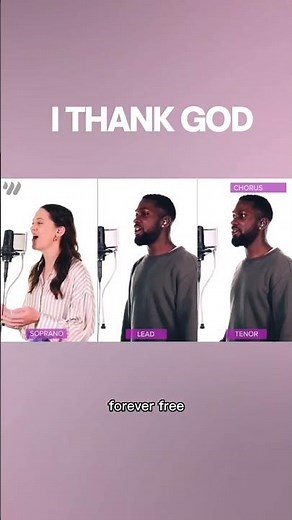 I Thank God - Maverick City Music - Vocal Tutorial #worship #music #worshiptutorial #vocal #harmony