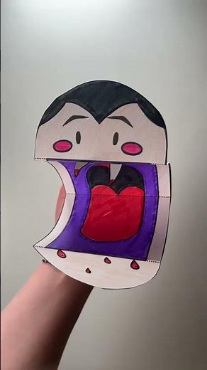 Simple Halloween Hand Puppets You Can Make At Home!