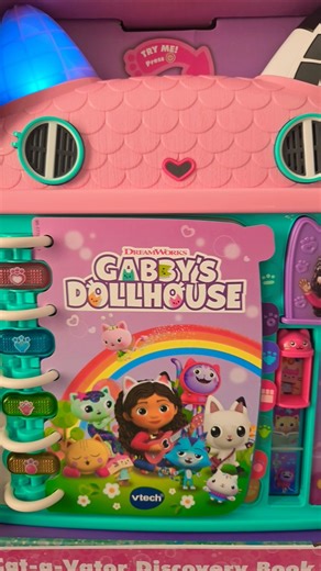 Gabbys Dollhouse Vtech Book #toys #unboxing #satisfying #shortsfeed #shorts
