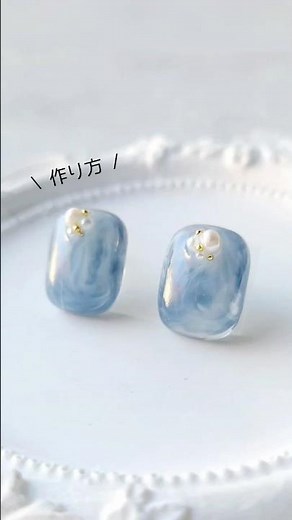 マーブル模様が苦手な方必見！？簡単なマーブルの作り方教えちゃう♡ #レジン #作り方 #ＵＶレジンハンドメイドチャンネル #shorts