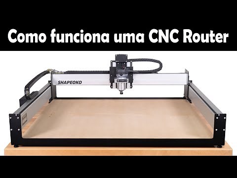 Como Funciona uma CNC Router