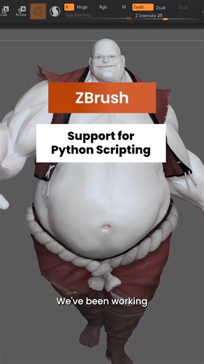 Python Scripting is now available in the latest ZBrush release! How are you going to use it in your workflow? | Maxon ZBrush