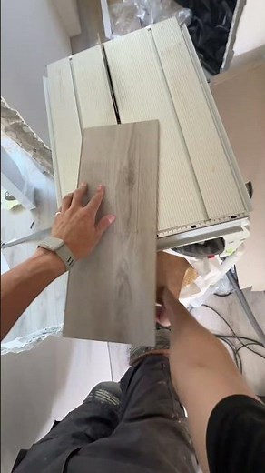 Satisfying parquet cutting — perfect precision every time🤌