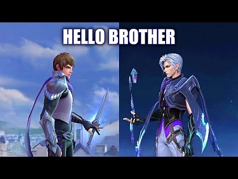 AAMON AND GUSION SPECIAL INTERACTION AND SIBLING BUFF? | MOBILE LEGENDS