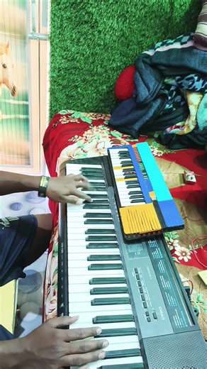 copy paste music tip tip barsa Pani #piano #short