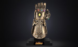 FREE Thanos Infinity Gauntlet - 3D Max Tutorial - Alejandro Santell