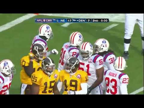 Randy Moss Interception vs Broncos (2009)