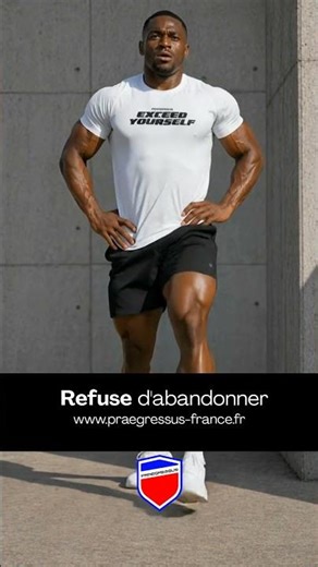 Plus tu avances, plus tu te rapproches de ton objectif : « Abandonner est la seule vraie défaite. »