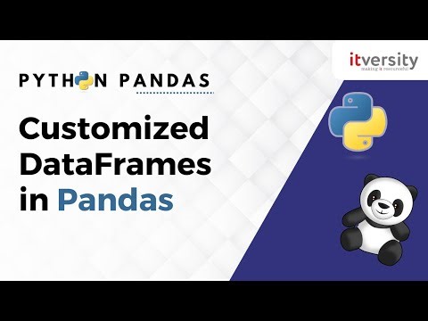 Custom DataFrames and Advanced Concepts | Python Pandas Tutorial for Data Engineering