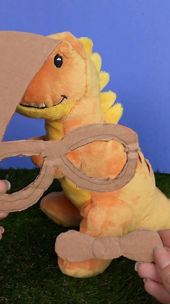 El dino Blippi 🧡💙🦖#Dinosaurio