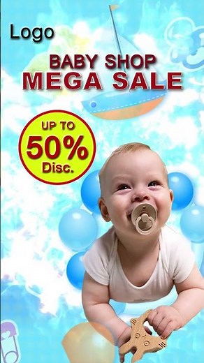 🎬 Baby Product Promo Animation | Eye-Catching Ad Design