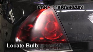 Tail Light Replacement on 2006 Chevrolet Impala LT 3.9L V6