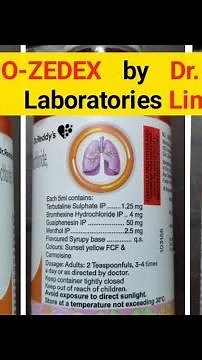 BRO-ZEDEX by Dr. Reddy's Laboratories Limited wet cough syrup @IndianYakker