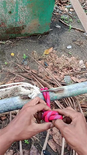 cargo pulling node #knotlessbraids #trickknots