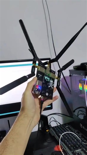 Meet nRFBox v2 — tiny box, huge RF potential. ⚡ Packed for sub-GHz and 2.4GHz tinkering — perfect for makers and researchers who care about signal awareness. Use it ethically. Use it smart. | Cybersecurity by CyberKid