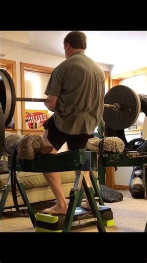 460 LB Zercher Rack Pull