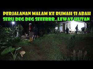 Part1# The Night Journey To Grandpa's House. Through The Forest Is Very Thrilling.