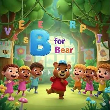 B for Bear 🐻 | ABC Learning for Kids | Animal Alphabet Song | Smartie Learners