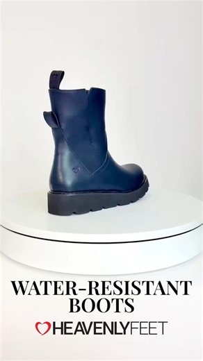 Have a look at our Water-Resistant range! So many to choose from and perfect for the rainy weather! Shop Water-Resistant now! #heavenlyfeet #heavenlyfit #stylelovescomfort #waterresistant #waterresistantboots #boots #newboots #boothaul | Heavenly Feet