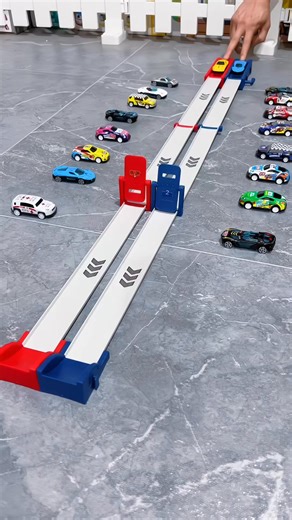 🚀 Dual-Launch System—Fair racing, double the fun! 🏁 Modular Tracks—Build your own layout, create a custom racecourse! 🧠 Build Focus & Coordination—Learn through play, grow with joy! 🎨 Vibrant Colors & Cool Designs—Kids won't want to put it down! | Flash Sale