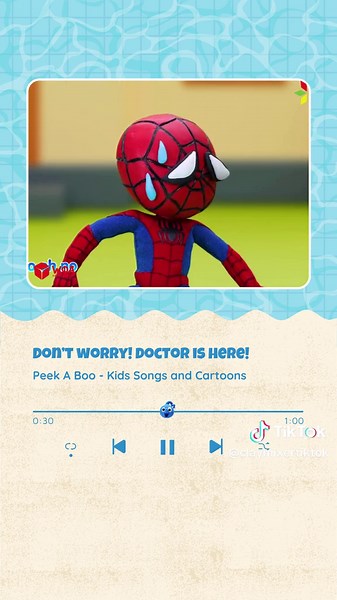 Doctor is coming! 😷😵‍💫🤒🤕 #kid #kids #kidsoftiktok #kidstiktok #kidssong #kidssongs #claymixer #mcn