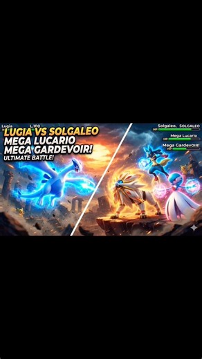 Lugia Defeated! Mega Lucario & Gardevoir Revenge