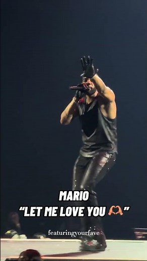 MARIO SINGS LET ME LOVE YOU !