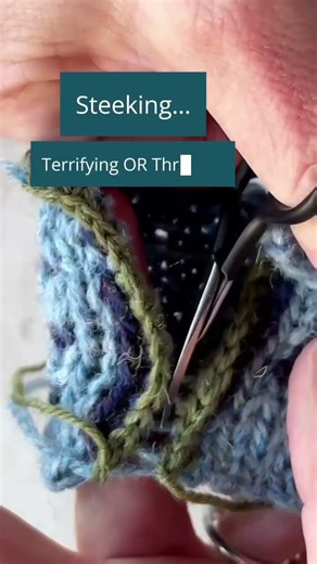 Is Steeking The Scariest Knitting Technique?
