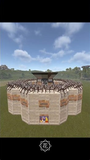 RAPTOR | RUST EVENT BASE with CHINAWALL #rust #rustbase #rustgame #rustclips #rustshorts