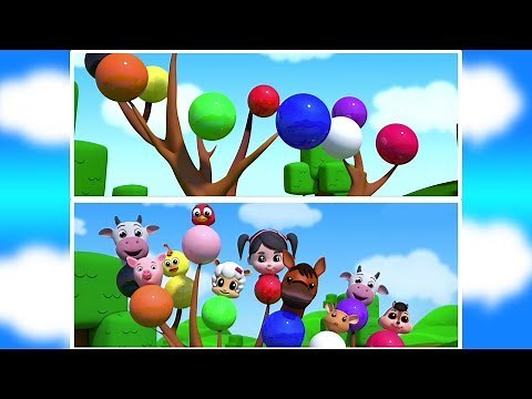 couleurs chanson | Apprendre les noms des couleurs | Couleurs arc-en-ciel | Colors Song For Kids