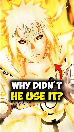Why Didn't Minato Use SAGE MODE on the Nine-Tails?
