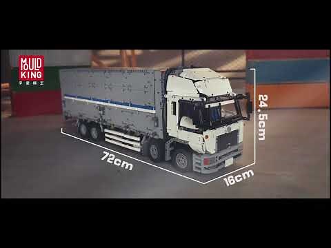 Mould King 13139 - RC Modell Truck LKW mit 2,4 Ghz - 4166 Klemmbausteine
