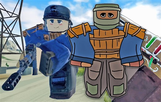 进入导弹核潜艇探索！需要潜水进入物资点！Roblox版Rust腐蚀