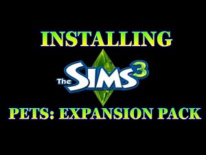 How to Install Expansion Packs: Sims 3 Pets (Alice's Techzone)