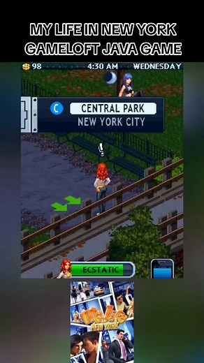 My Life In New York (2011) for JAVA Phones #fyp #javagames #jogosjava #nokia #gameloft