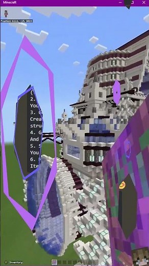 NBT Instant Builds Space Spawn For Minecraft