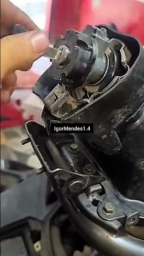 Motorcycle Ignition Lock Repair 🔧 | Fixing Start Problem Fast! Super work Motorbike