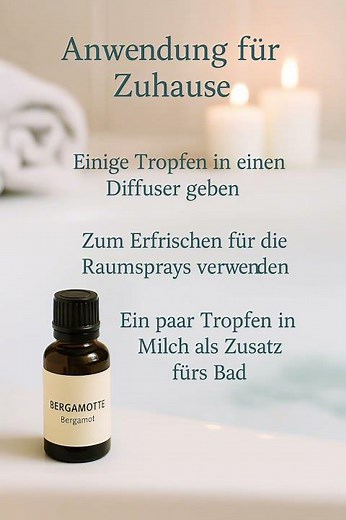 Bergamotte - ein Duft für mehr Leichtigkeit im Alltag 🌿