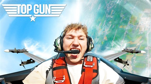 I tried TOP GUN stunts in real life!