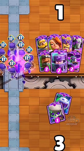 Skeleton Army Ice Spirit Evo vs All Evolution Card🧊 | Croyal Universal