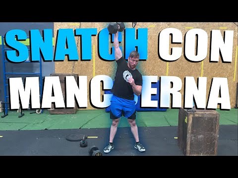 SNATCH CON MANCUERNA