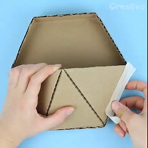 26K views · 734 reactions | Here is a creative idea to create a DIY cardboard plant container!  | Creativo UK | Facebook