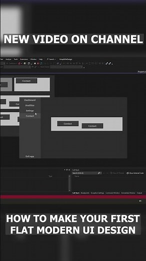 🎨 Make Your C# WinForms App Look Modern! 🔥 #Shorts