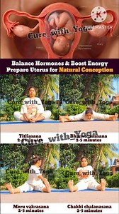 Fertility Journey: Yoga for Balance Hormones, Nourish Womb & Prepare Uterus for Natural Conception 🌸