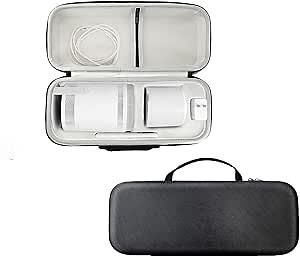 Case for Samsung The Freestyle Projector,EVA Hard Shell Travel Carrying Storage Case Bag for Samsung The Freestyle Portable Projector (Black)