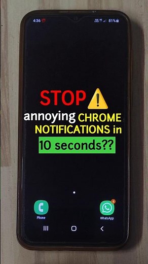How to Turn Off Annoying Notifications from Chrome #shorts